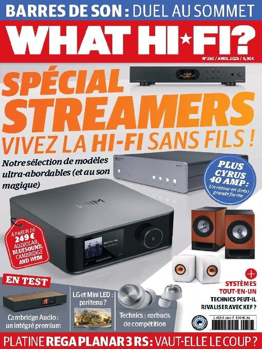 Title details for What Hifi France by MEDIARECLAME - Available